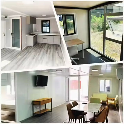 40ft 3 bedroom 1 living room 1 bathroom & Customized Shipping Container House – Modular Expandable Collapsible Home